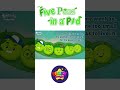 Five Peas in a Pod - Fairy tale - English Stories (Reading Books) #shorts