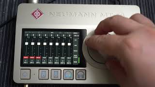 Neumann MT 48 boot up and interface