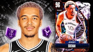 PINK DIAMOND JEREMY SOCHAN IS AN INCREDIBLE 6'8 BUDGET POINT GUARD IN NBA 2K24 MyTEAM!!