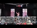 Maria singing &quot;Friend like me&quot; live at Vox Singing Academy&#39;s student concert 30/4/23