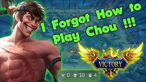 I FORGOT HOW TO PLAY CHOU | MLBB FUNNY CHOU GAMEPLAY 2025