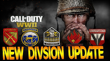 COD WW2 Multiplayer Divisions COMPLETELY REDESIGNED | New Divisions for The War Machine DLC 2