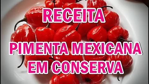 O que fazer com pimenta mexicana?