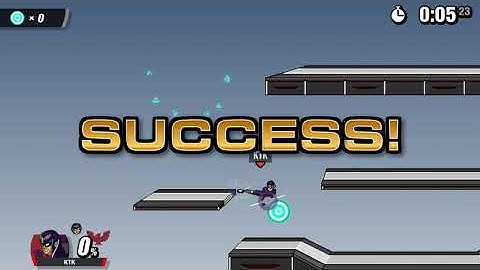 Captain Falcon - SSF2 - Break the Targets Level 1 (5.23 Seconds) WR