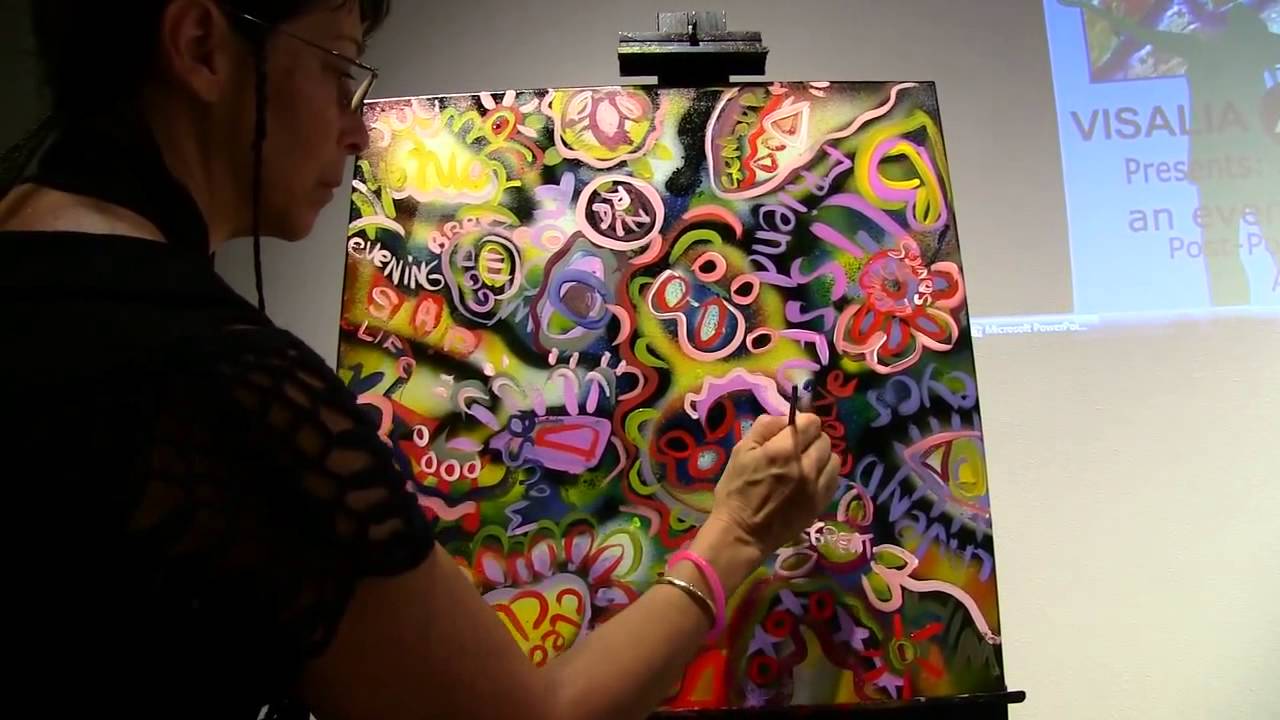 Visalia Art League with Special Guest Rivka Ann Schaffner - YouTube