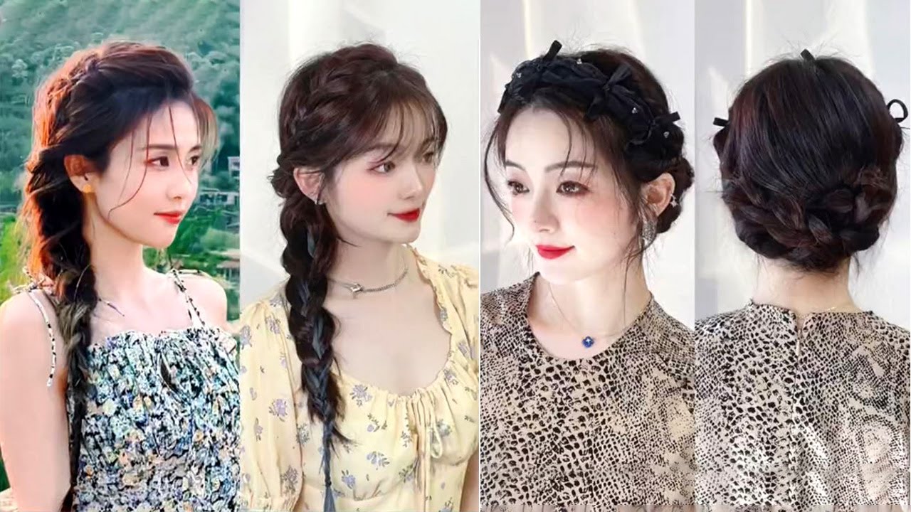 Hướng dẫn tự tay tết tóc tại nhà cực xinh và yêu |TIKTOK| DOUYIN