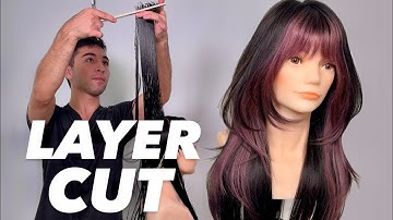 LONG LAYERED HAIRCUT TUTORIAL | HOW TO FIX CHOPPY LAYERS | LONG LAYERS