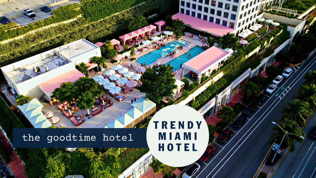 Best hotel in South Beach? The Goodtime Hotel, Strawberry Moon in Miami, FL – Spring Break 2022