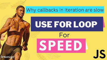 Why is the for loop fastest??