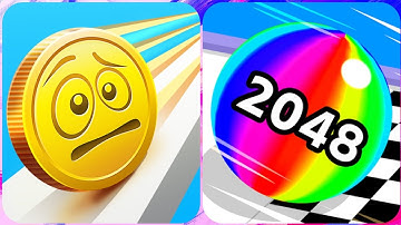 Ball Run 2048 | Coin Rush - All Level Gameplay Android, iOS - NEW APK UPDATE