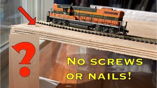 Building super EASY (and super CHEAP!) model railroad benchwork! | Project Layout Ep.2