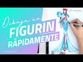 Cómo dibujar un figurín de moda rápidamente