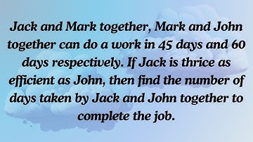 Work and Time  - Part 1