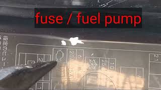 Mitsubishi Pajero (technical info)fuse fuel pump 2002 Mitsubishi Montero Fuel Pump Relay Location