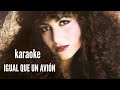 IGUAL QUE UN AVIÓN || Karaoke || Amanda Miguel