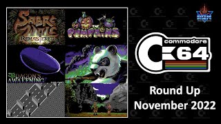 C64 Round Up: November 2022 - New Games, Pixels, Demos!