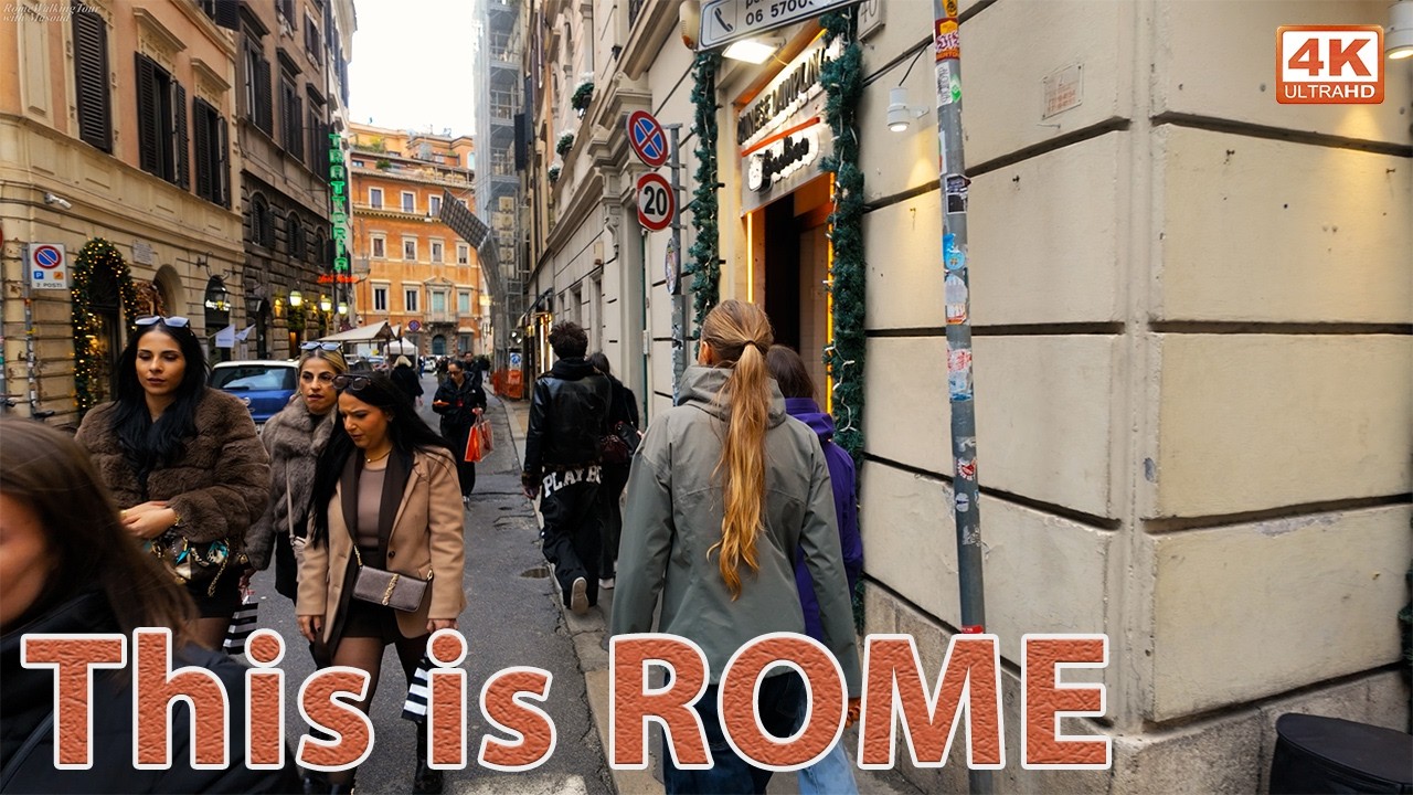 Current situation in Rome, Italy 🇮🇹 | February 2026 | 4K