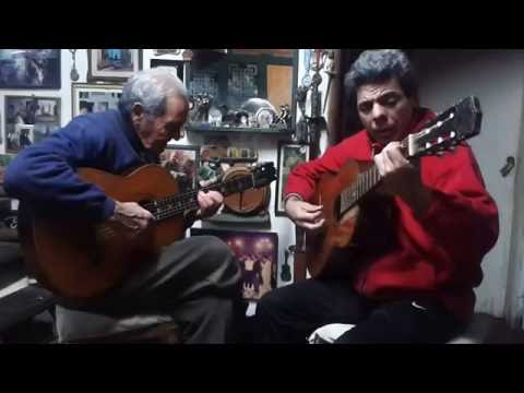 "Así es como rinde el choclo"Voz y guitarra -Walter Larroquet-primera guitarra-Federico Larroquet