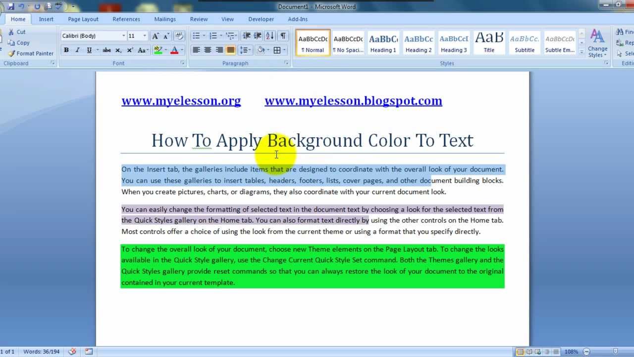 how to create a background picture in word