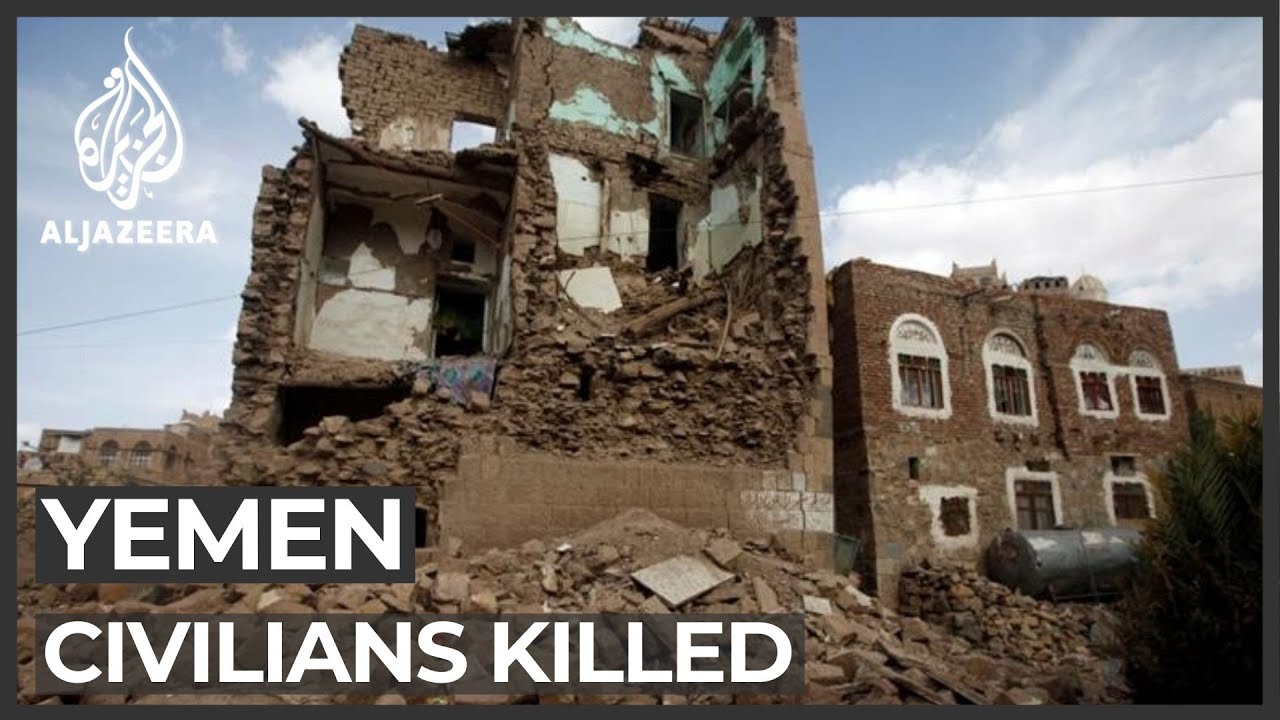⁣Dozens of civilians killed in Saudi-UAE-led air raids in Yemen