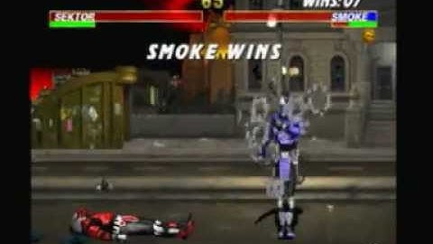 Mortal Kombat 3 runthrough with Smoke part 2