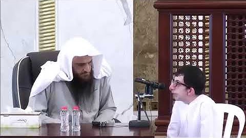 تأثر الشيخ عبد الرزاق البدر حفظه الله لتلاوة شاب إماراتي محمدالخاجا من ذوي الاحتياجات الخاصة