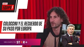 "ANCELOTTI SIEMPRE ME PREGUNTABA POR MI FAMILIA": Fabricio Coloccini y recordó su paso por Europa