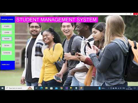 Student Management System in C# with Source Code P-3