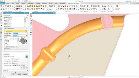 Force Calculation in Progressive Die Wizard