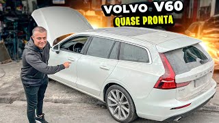 ANDEI PELA PRIMEIRA VEZ NA VOLVO V60 QUE VEIO DO LEILÃO. APAIXONEI NA SUECA 😅