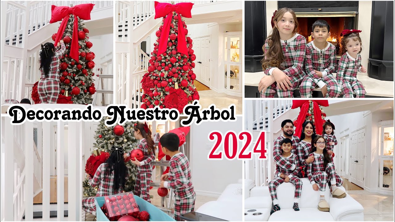 Navidad 2024- DECORANDO NUESTRO ARBOL DE NAVIDAD EN NUESTRO NUEVA CASA! 🎄🏠