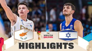Cyprus 🇨🇾 v Israel 🇮🇱 | Highlights | FIBA Basketball World Cup 2027 European Qualifiers