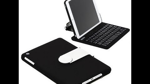 Best iPad mini bluetooth keyboard case review Sharkk iPad Mini Keyboard case $33.99