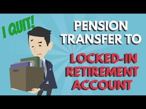 HOW TO MOVE YOUR PENSION FROM AN OLD JOB - Transferring my pension to a locked-in retirement account