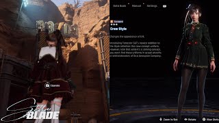 Stellar Blade: How to find "Crew Style" Nano Suit & Can, at Great Canyon Wasteland "Guide
