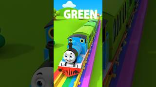 Red Blue Green Train 🚂🔴🔵🟢 | Learn Colors for Kids #shorts#shortsfeed #kidslearning #toytrain