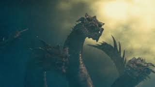 Godzilla Vs King Gidorah First Fight - Godzilla King Of The Monsters Full Hd