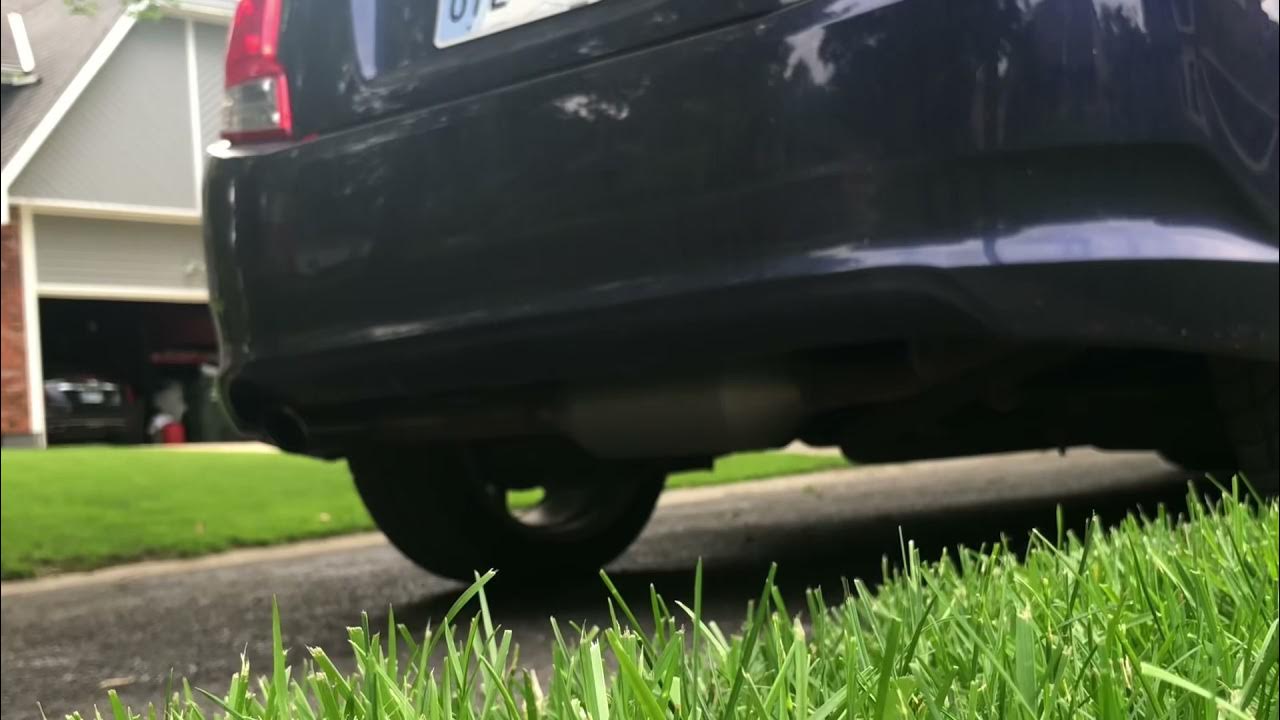 2013 Scion tC resonator delete with stock exhaust YouTube
