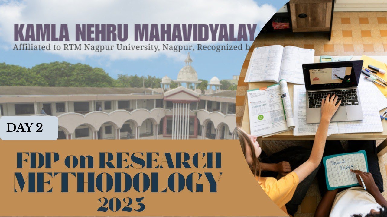 Research Methodology, FDP-2023” organized by Kamla Nehru Mahavidyalaya, Nagpur