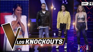 Los knockouts:  Rafael Castañón, Prudence, Yahel Gozz | Programa 21 | La Voz México