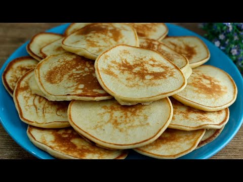 Банановые блинчики / оладьи на завтрак! Очень простой рецепт