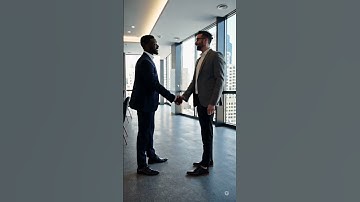videos of men shaking hands for way too long