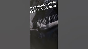 Thumbnail of Future Breed Machine cover feat Fredrik Thordendal #metal #metalguitar #guitar #meshuggah