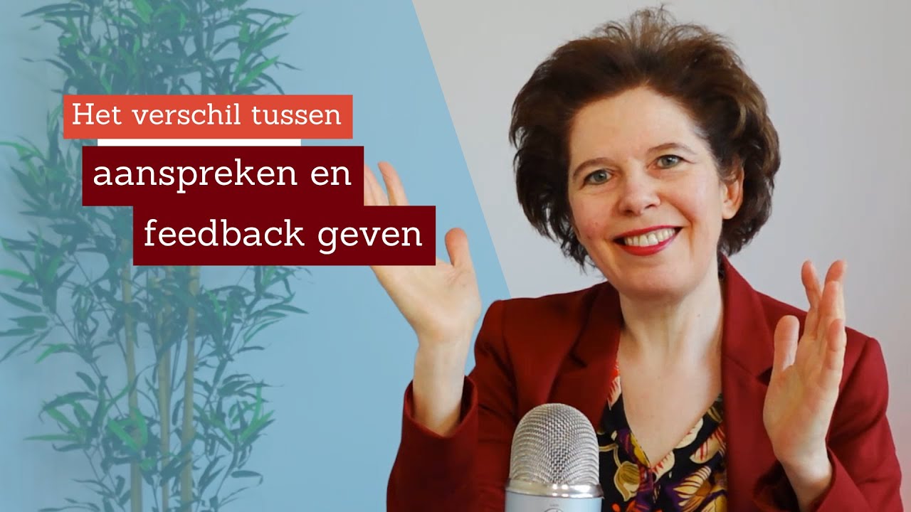 Aanspreken of feedback geven: wat is het verschil?