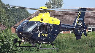 Awesome Helicopter - NPAS Eurocopter Lifting Off With Ground Support