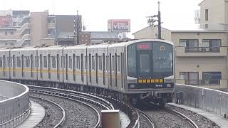 【名古屋市営地下鉄東山線】N1000系N1105編成　藤が丘行き　藤が丘到着