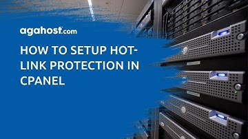 How to setup hotlink protection in cPanel