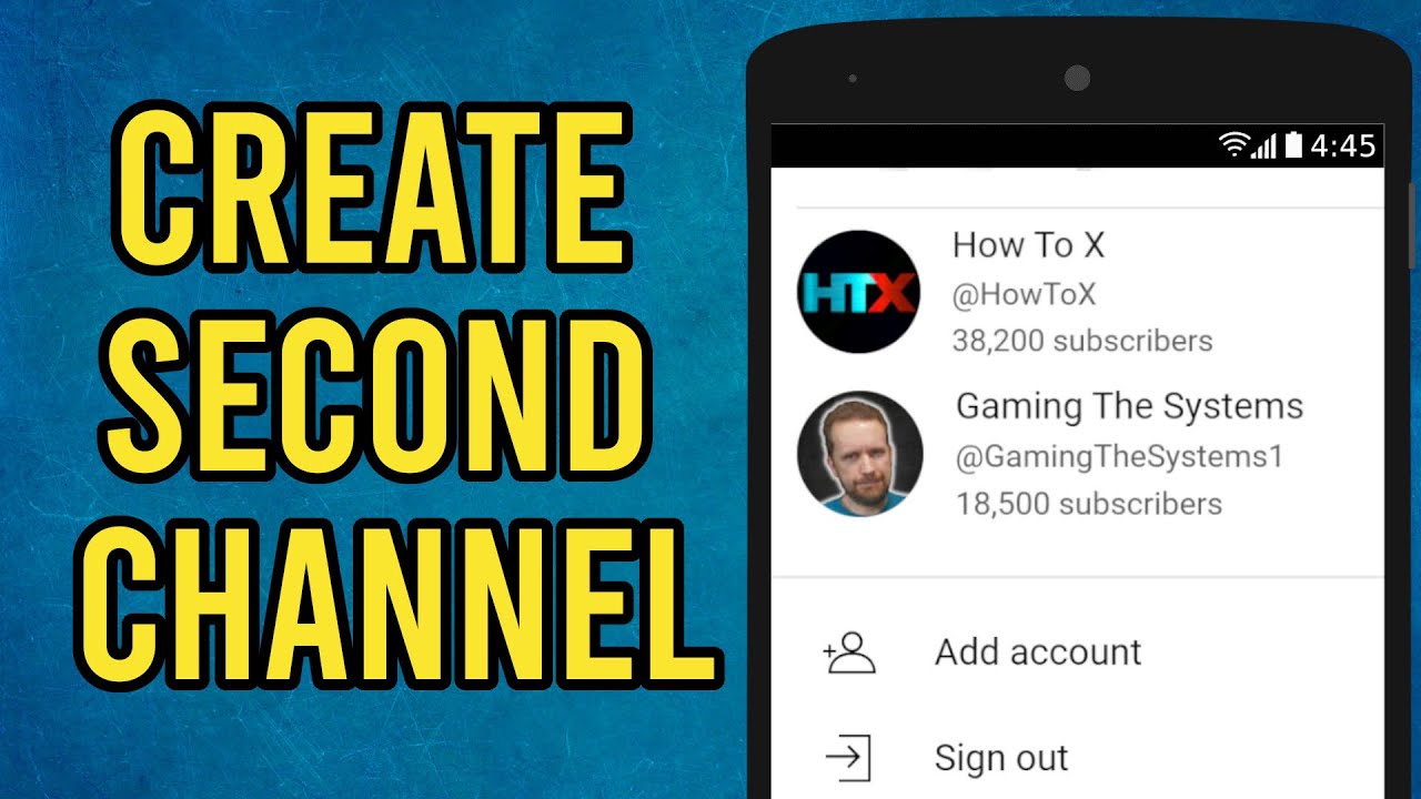 How to Create an Additional  Channel on a Phone