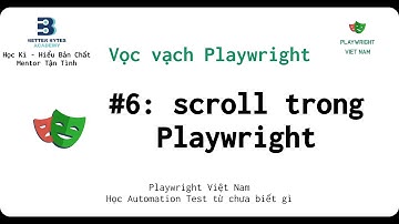 [Vọc Playwright] #6 - Xử lý scroll