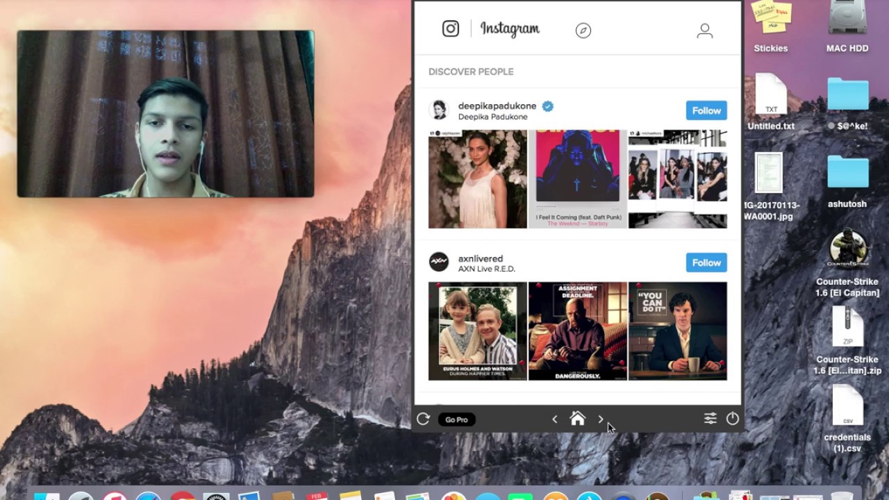 instagram app for macbook pro